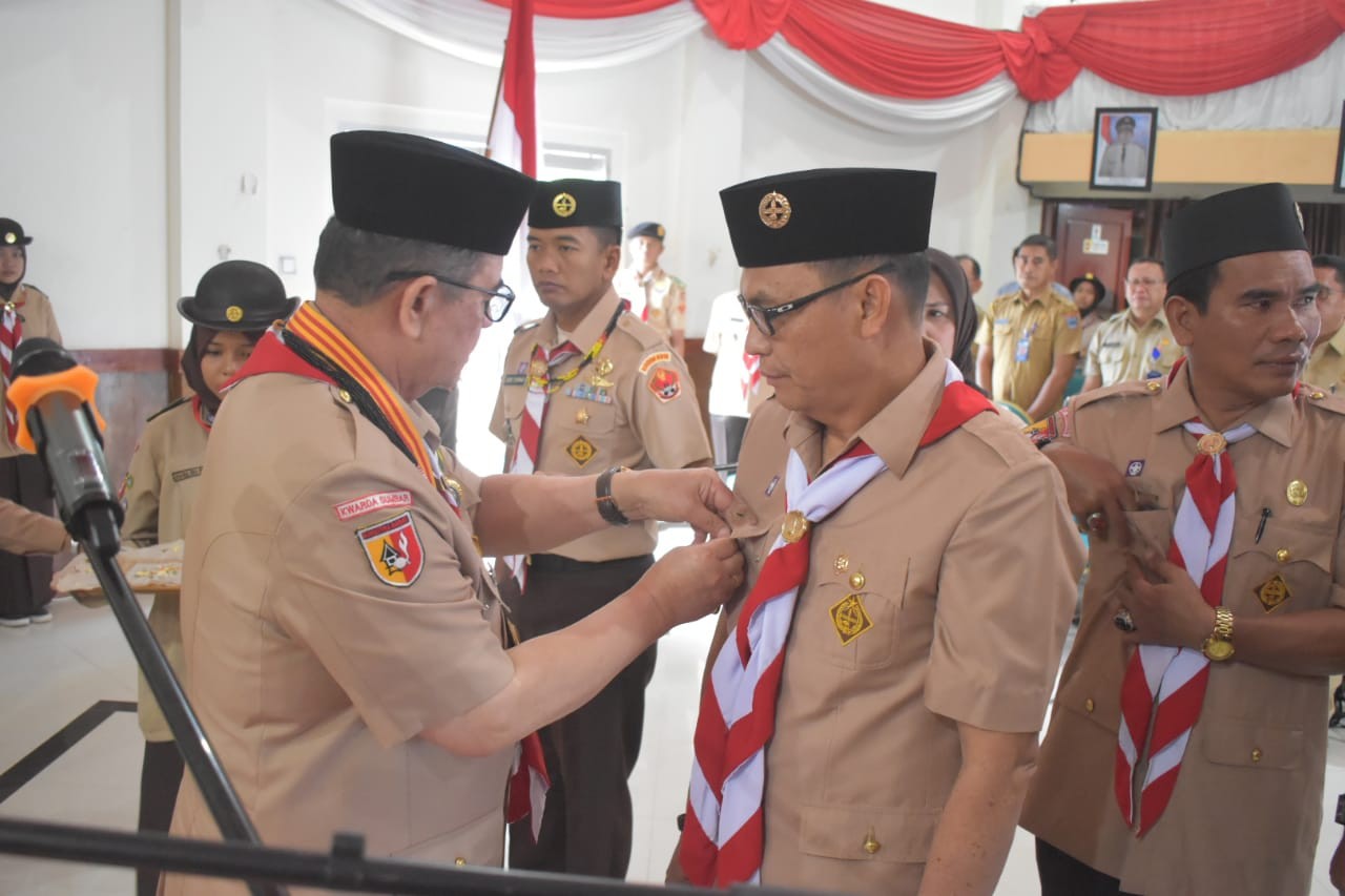Majelis Pembimbing dan Pengurus Kwarcab Mentawai Periode 2018 —2023 Resmi Dilantik