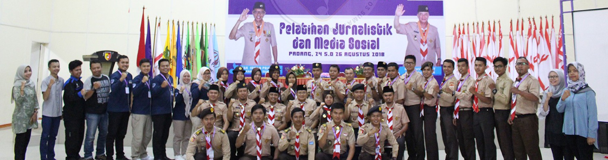 Kwarda Pramuka Sumatera Barat Gelar Pelatihan Jurnalistik dan Media Sosial